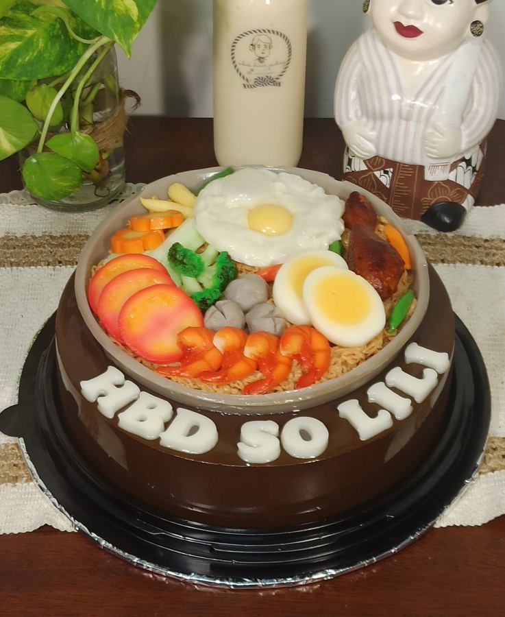 Puding Mie Telor - Puding Mbok Dewor